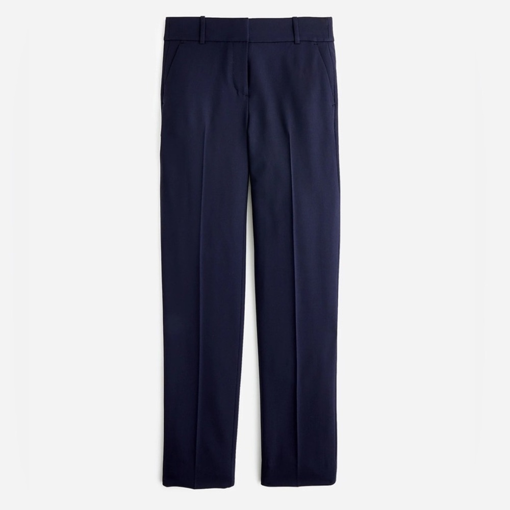 J Crew Cameron slim crop pant in Italian stretch wool blend
